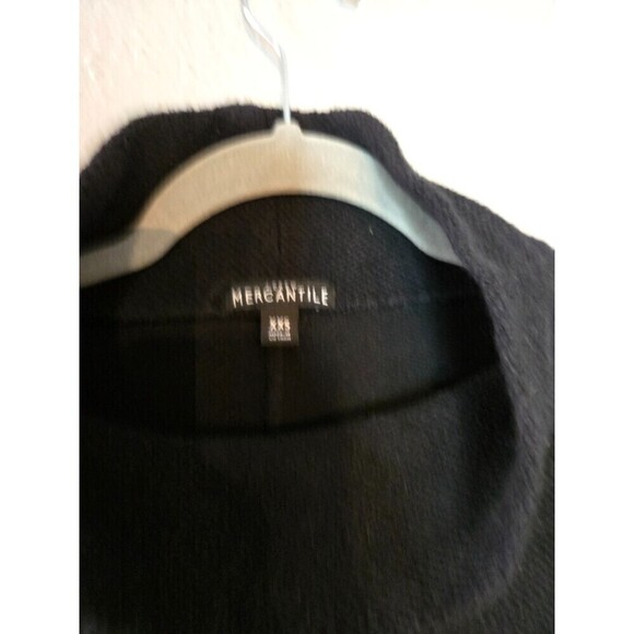 J. Crew Mercantile Women's Black Cowl Neck Long Sleeve Sweater Size XXS - Picture 2 of 6